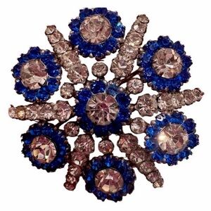 Edwardian silver brooch